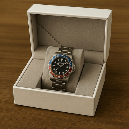 Atlas Automatic | Blue - Red - SKYMOD