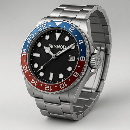 Atlas Automatic | Blue - Red - SKYMOD