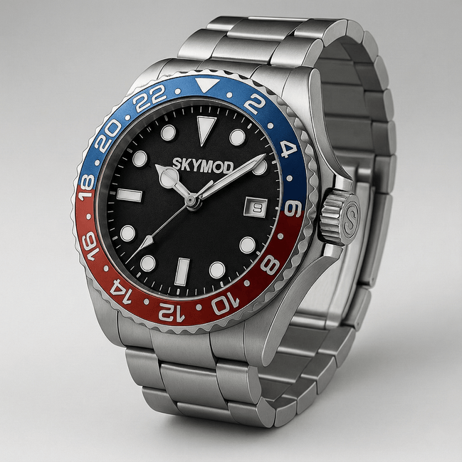 Atlas Automatic | Blue - Red - SKYMOD